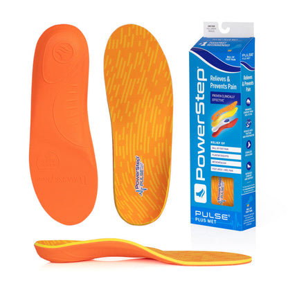 PowerStep PULSE Plus Met / Ball of Foot Pain Relief Insole